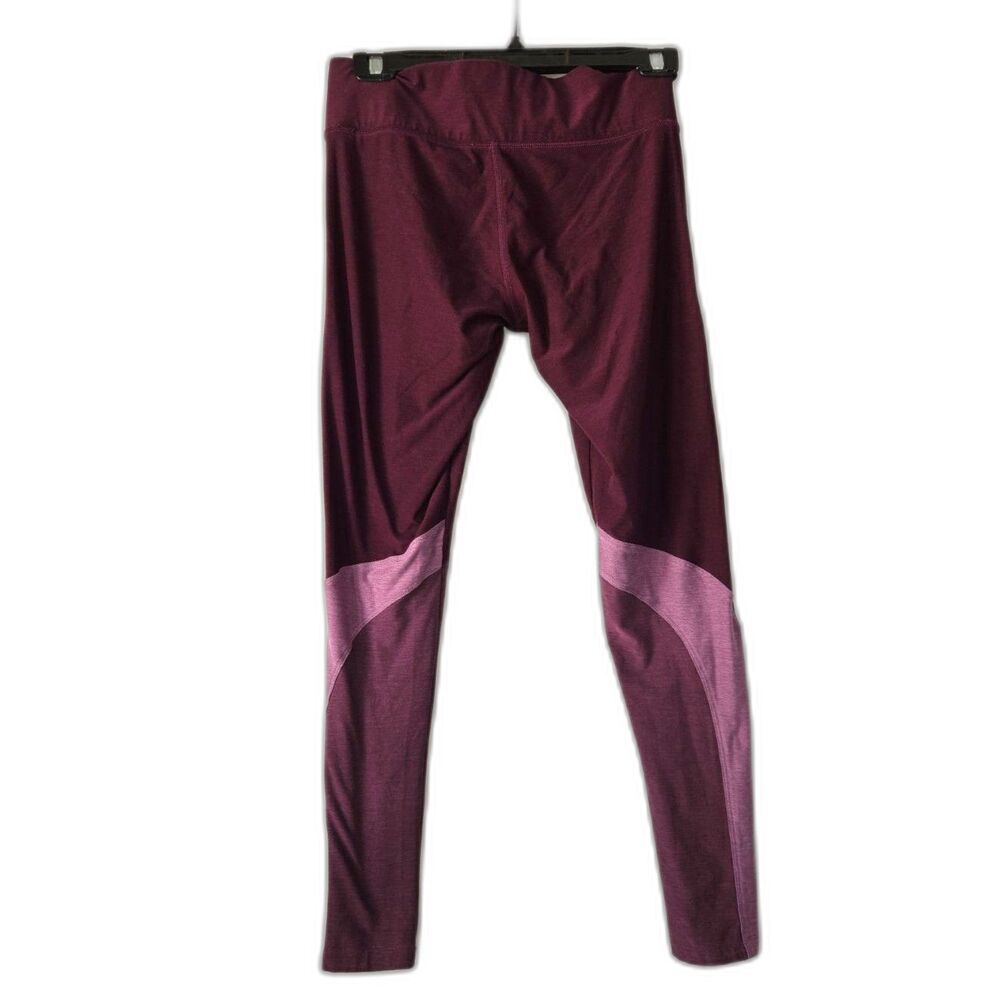 Victoria's Secret PINK Workout Yoga Leggings Maroon Small